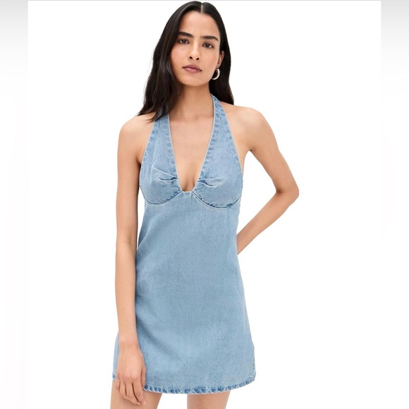 Free People Dresses & Skirts - Free People Trevi Denim Mini Dress